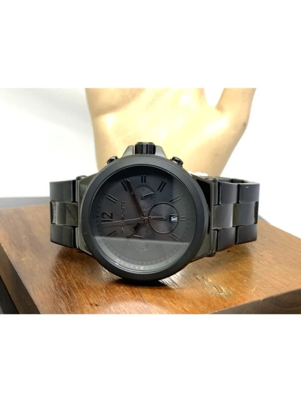 Michael Kors Men's Watch MK8279 Quartz Chronograph Black Dial Stainless Steel